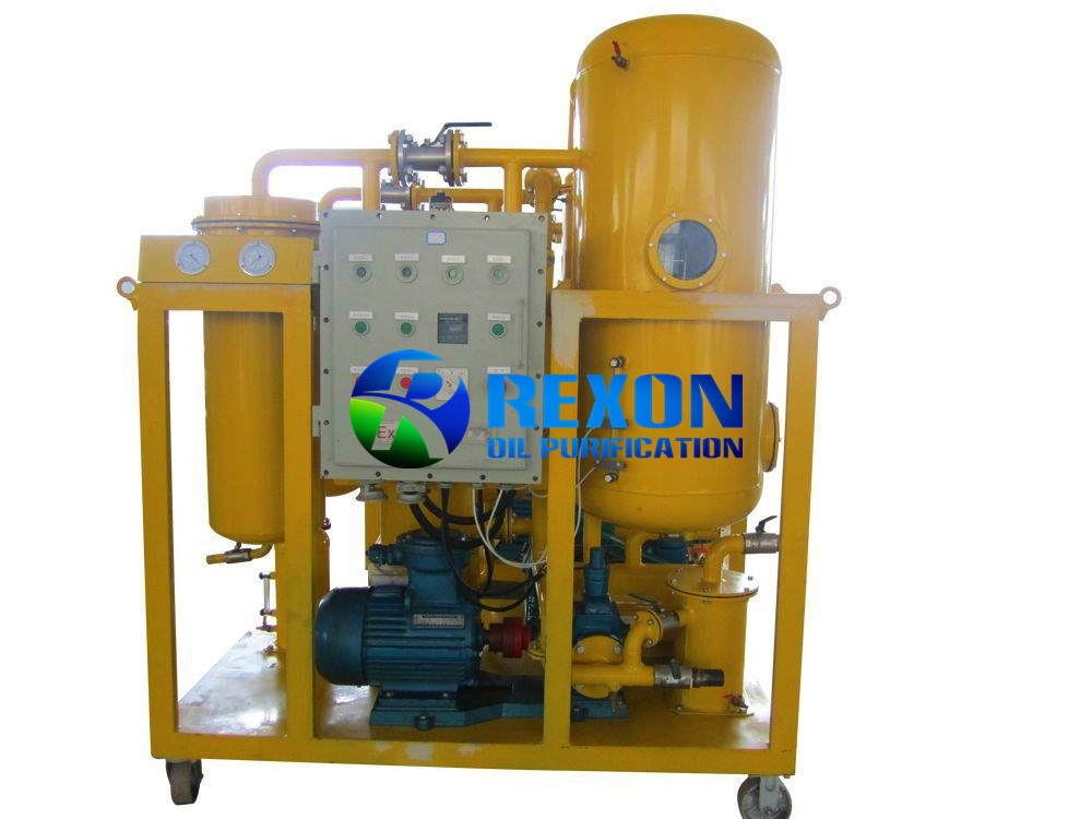 Rexon Vacuum Oil Purification and Oil Dehydration Plant for Waste Lube Oil TYN-100(6000LPH)