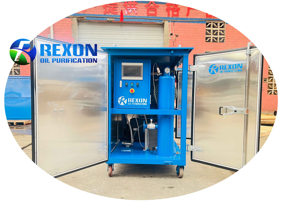 REXON Shipped Double-stage Vacuum Pumping Set to Overseas Customers Recently