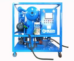 Double Stage High Vacuum Transformer Oil Purification Machine