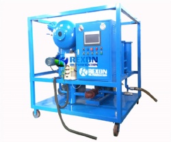 Double Stage High Vacuum Transformer Oil Purification Machine