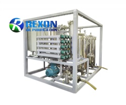 Edible Type Cooking Oil Filtering Equipment and 304 Stainless Steel Oil Purification System SYA-200