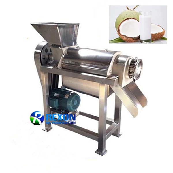 Coconut Milk Extracting Machine Fruit Screw Juicing Machine