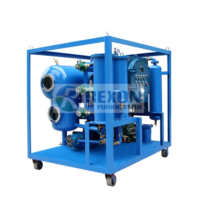 Explosion Proof Type Oil Purifier | Lube Hydraulic Oil Purification Machine