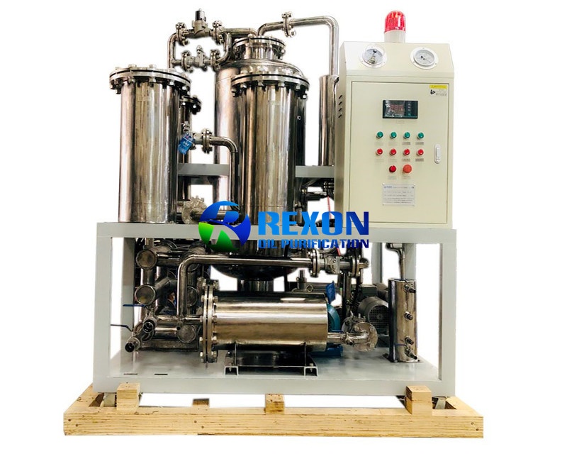 304 Stainless Steel Material Cooking Oil Purifier and Vegetable Oil Filtration Plant