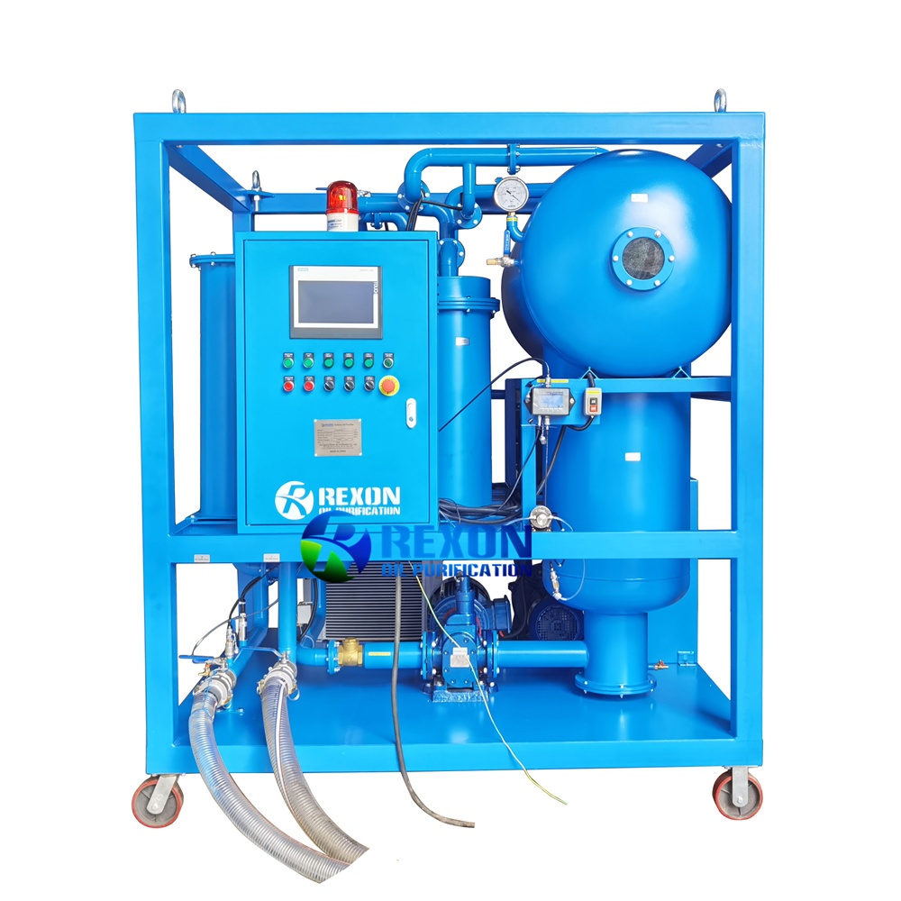 Big Capacity and Fast Dehydration Turbine Oil Filtration Machine