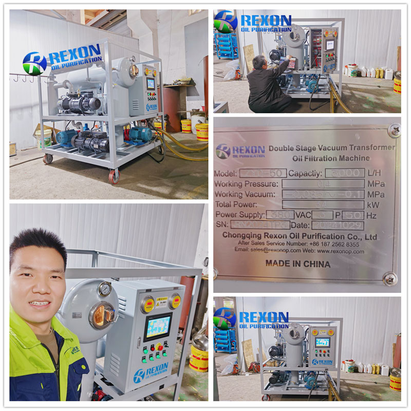 New Features from REXON Transformer Oil Filter Machine