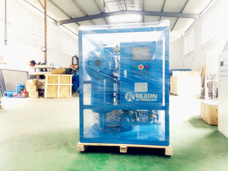 REXON Made Packing and Delivery for Customer of Our TY-50 Turbine Oil Purifier