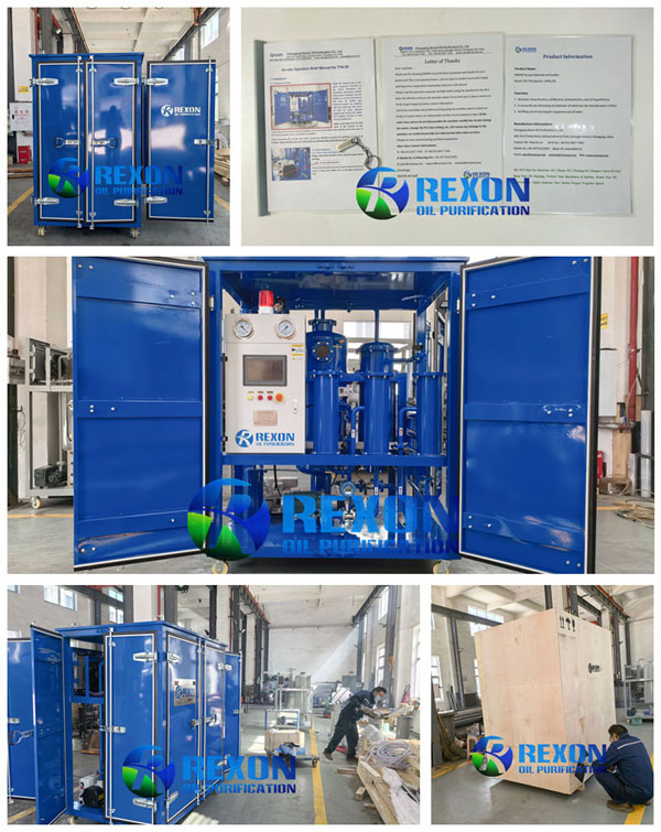 REXON Newly Vacuum Hydraulic Oil Purifier Machine View