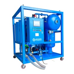 Big Capacity and Fast Dehydration Turbine Oil Filtration Machine